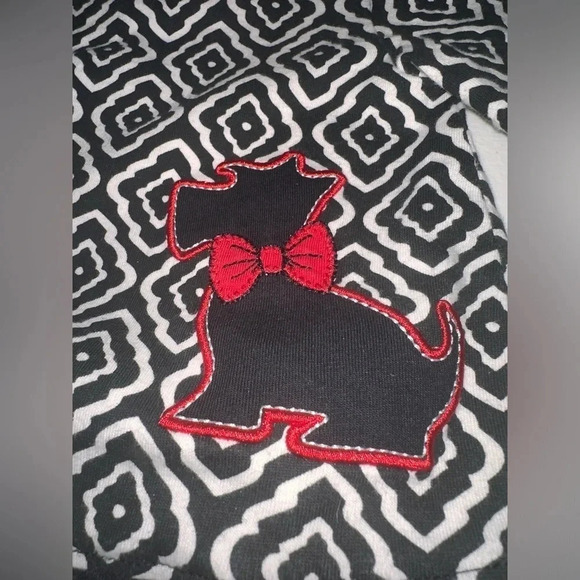 Nursery Rhyme Girl's Scottie Dog Outfit size 6/9 month - Picture 3 of 7